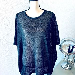 Boston Proper Black Beach Cover Up